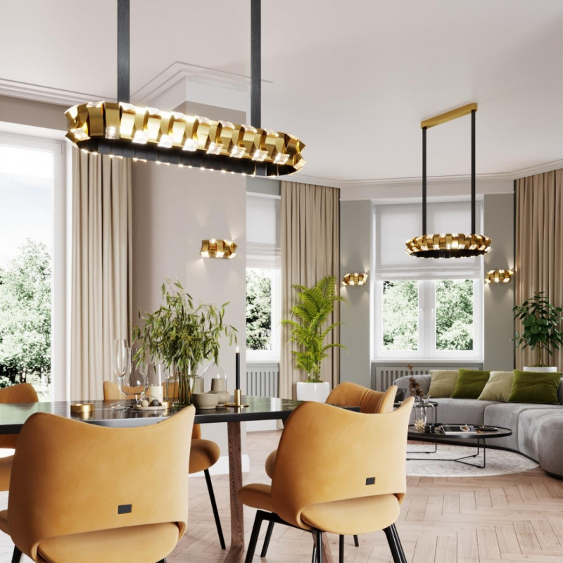 Подвесная люстра Odeon Light 4993/45L