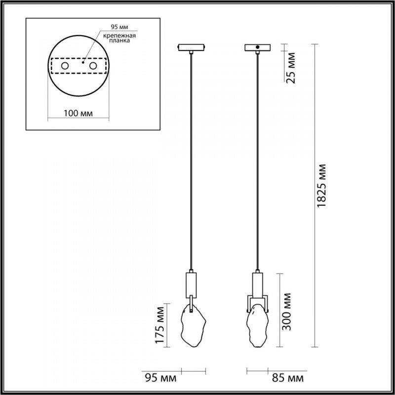 Подвесной светильник Odeon Light 4372/5L