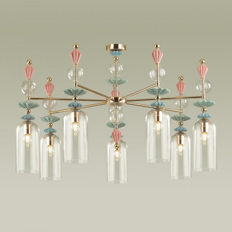 Люстра на штанге Odeon Light 4855/7C