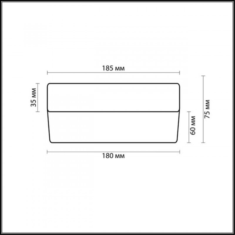 Накладной светильник Odeon Light 2405/1C