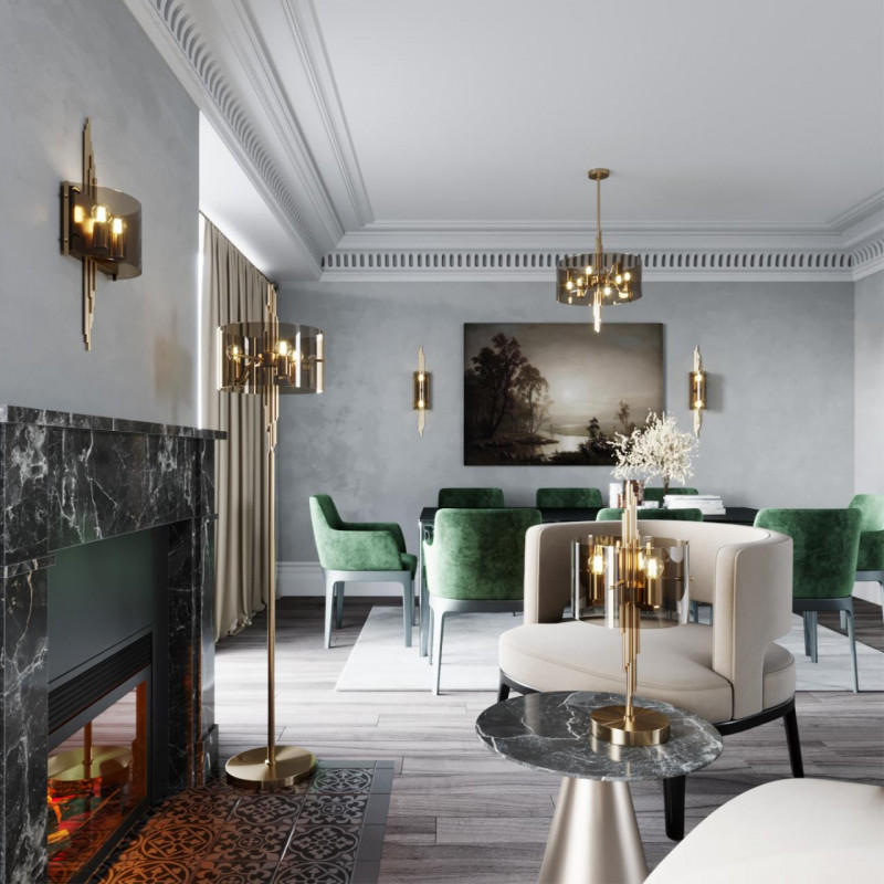 Торшер Odeon Light 4895/3F